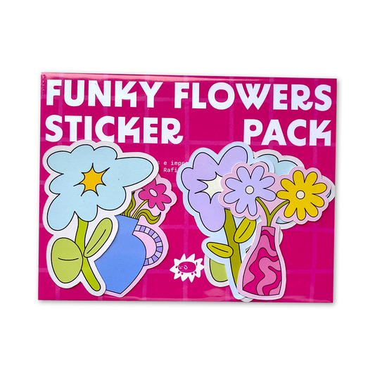 Funky Flowers Sticker pack