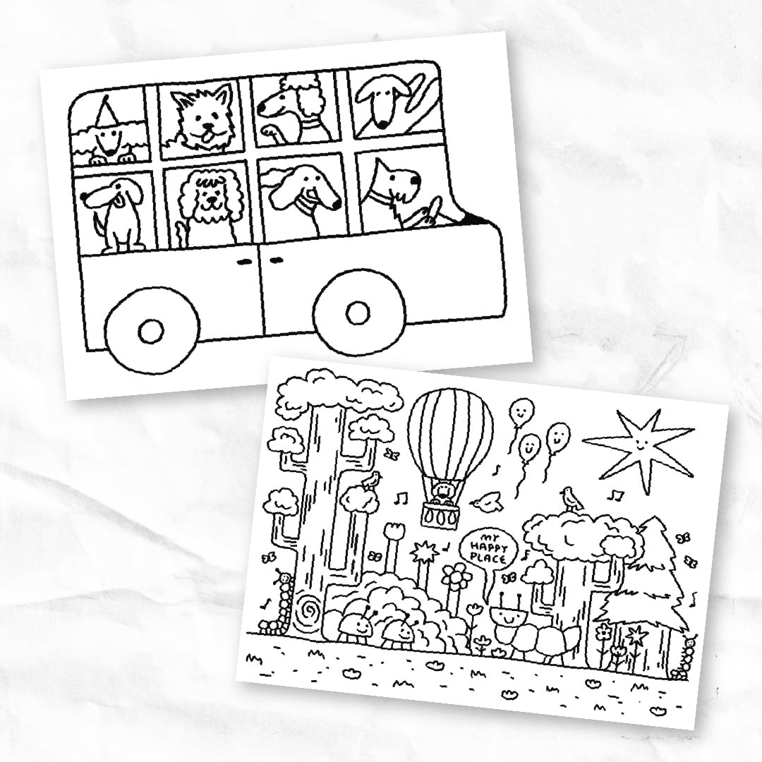 Libro para Colorear - Your Best Friends